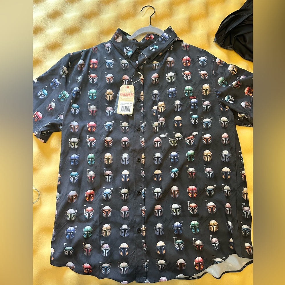 RSVLTS-This Is The Way- Mandalorian Button Up shirt